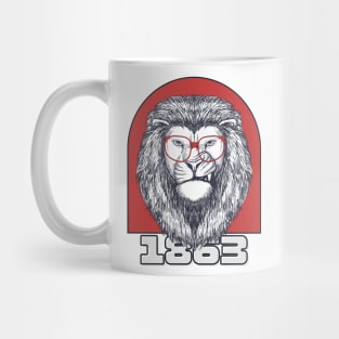 Lion Head Art Mug